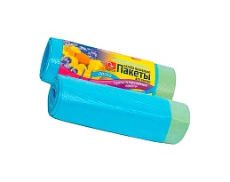 Мешки для мусора 35 л, ароматизированные, Морской Бриз, голубые, в рулоне 10 шт., ПНД, 12 мкм, 560х530 мм, GRIFON Aroma, 101-080 M в Энгельсе