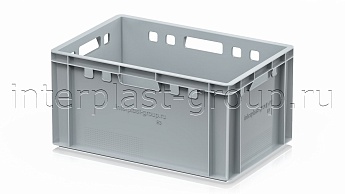 Ящик для мяса и колбасных изделий Е-3 серый в Энгельсе