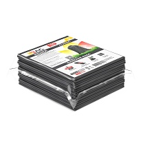 Мешки для мусора 160 л, серые, в пачке 10 шт., ПВД, 40 мкм, 900х1100 мм, i-Bag в Энгельсе Мешки для мусора 160 л, серые, в пачке 10 шт., ПВД, 40 мкм, 900х1100 мм, i-Bag в Энгельсе