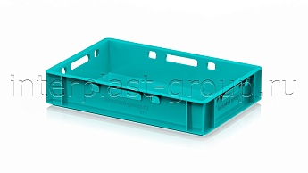 Ящик для мяса и колбасных изделий Е-1 бирюзовый в Энгельсе