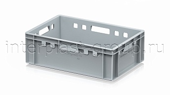 Ящик для мяса и колбасных изделий Е-2 серый в Энгельсе