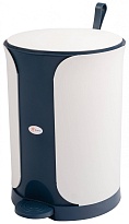 Контейнер для мусора Sтилъ с педалью 11 л синий 11 синий в Энгельсе