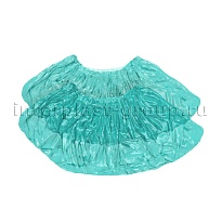 Бахилы бирюзовые 2000 шт (1000 пар), 16 мкм, однослойные, с одной резинкой, Эконом в Энгельсе Бахилы бирюзовые 2000 шт (1000 пар), 16 мкм, однослойные, с одной резинкой, Эконом в Энгельсе