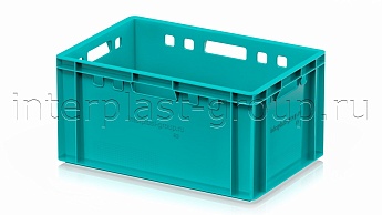 Ящик для мяса и колбасных изделий Е-3 бирюзовый в Энгельсе