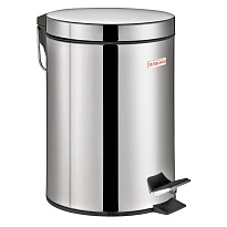 Ведро-контейнер для мусора (урна) с педалью LAIMA Classic, 3 л, со съемным внутренним ведром в Энгельсе Ведро-контейнер для мусора (урна) с педалью LAIMA Classic, 3 л, со съемным внутренним ведром в Энгельсе