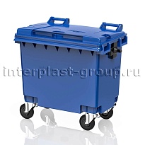 Контейнер для мусора 660 л голубой 660 голубой в Энгельсе