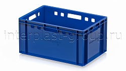 Ящик для мяса и колбасных изделий Е-3 синий