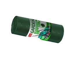 Мешки для мусора 240 л, двухслойные, зеленый, в рулоне 10 шт., ПВД 35 мкм, 1400х1100 мм, GRIFON PROFF GARDEN, 101-520 в Энгельсе Мешки для мусора 240 л, двухслойные, зеленый, в рулоне 10 шт., ПВД 35 мкм, 1400х1100 мм, GRIFON PROFF GARDEN, 101-520 в Энгельсе
