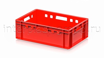 Ящик для мяса и колбасных изделий Е-2 красный в Энгельсе