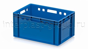 Ящик для мяса и колбасных изделий Е-3 голубой в Энгельсе