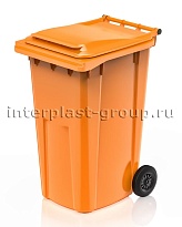 Контейнер для мусора 240 л оранжевый облегченный 240 оранжевый в Энгельсе