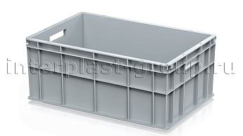 Ящик для молока, мяса, овощей и фруктов сплошной серый в Энгельсе Ящик для молока, мяса, овощей и фруктов сплошной серый в Энгельсе