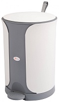Контейнер для мусора Sтилъ с педалью 7 л серый 7 серый в Энгельсе