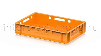 Ящик для мяса и колбасных изделий Е-1 оранжевый в Энгельсе