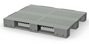 Поддон пластиковый перфорированный (усилен 2 трубами) в Энгельсе Поддон пластиковый перфорированный (усилен 2 трубами) в Энгельсе